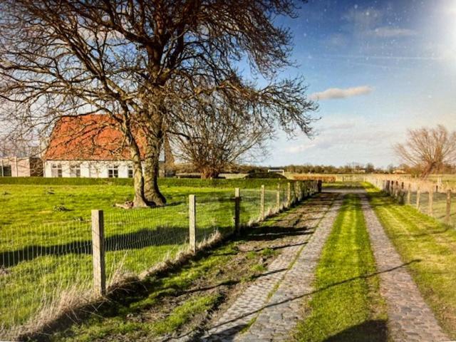 Schravenhoek Met Indoorzwembad En Sauna Veurne Exterior foto